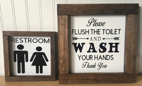 Bathroom decor set