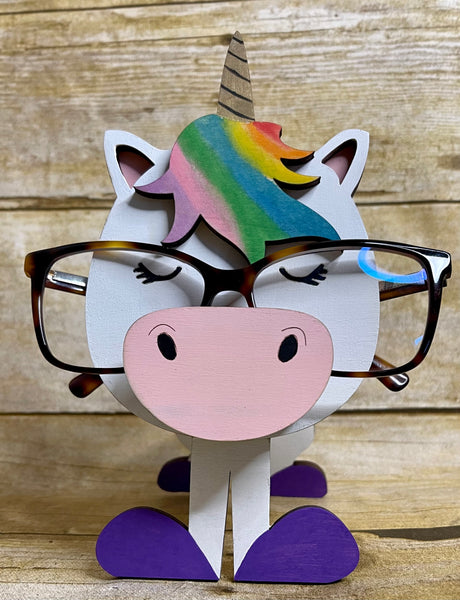 Unicorn eyeglass holder